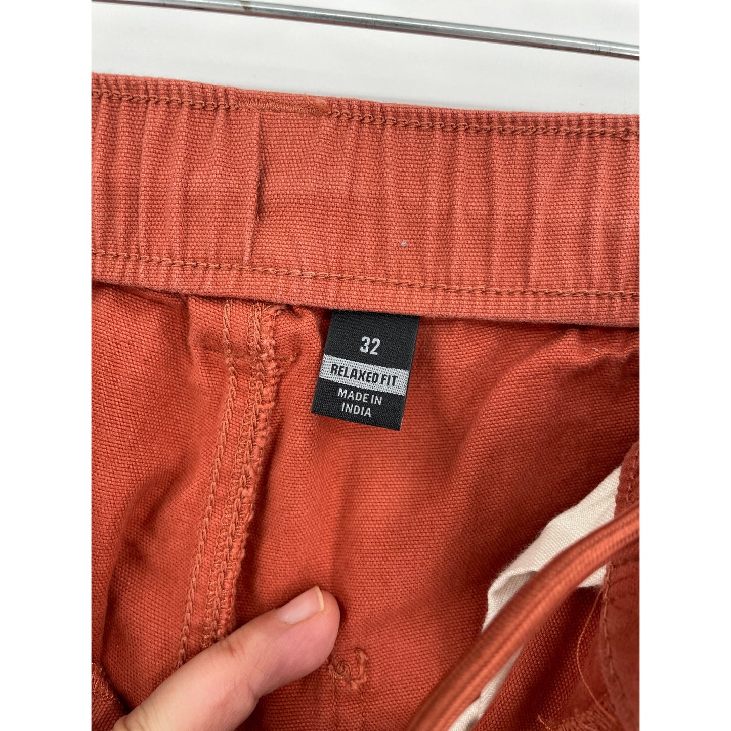 Carhartt Mens Terracotta Relaxed Fit Cargo Shorts Size 32