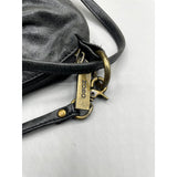 Hobo Vintage Black Patton Leather Boho Interior Lining Woman’s Purse