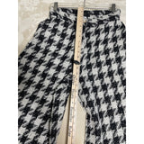 Storets NWT Black & White Houndstooth Wide Leg Womans Pants Size S/M
