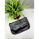 Vintage Black Butter Soft Leather S.A.S Purse