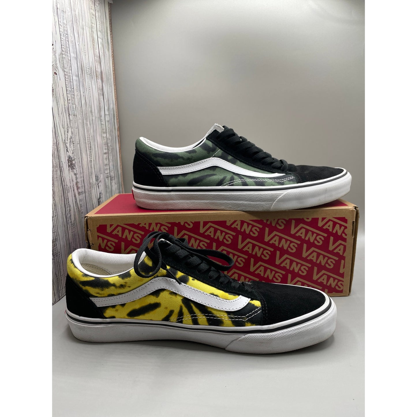 Vans Old Skool Tie Dye Multi Men’s Sneakers Size 10