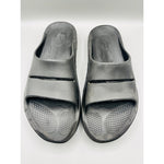 Oofos Black Unisex Slides - Womans SZ 12 | Mens SZ 10