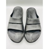 Oofos Black Unisex Slides - Womans SZ 12 | Mens SZ 10