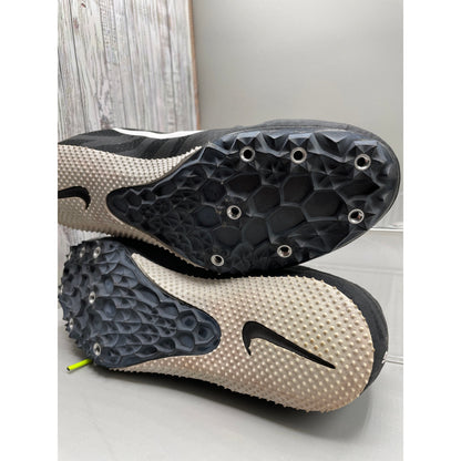 Nike Black Zoom Rival S Racing Men’s Track Cleats Lace Shoes *No Spikes 7