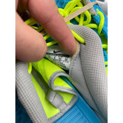 Nike Men's Roshe Run One FB Current Blue Lime 10