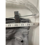 Hudson Natalie Light Grey Womans Skinny Jeans size 28