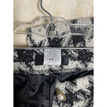 Storets NWT Black & White Houndstooth Wide Leg Womans Pants Size S/M