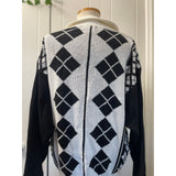 Mens Vintage Partners by Mervyns Button Up Sweater SZ 20W