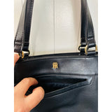 Tommy Hilfiger Vegan Leather Double Strap Purse