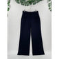 Haver & Blair Navy Blue Wide Leg Trouser Woman Dress Pant Small