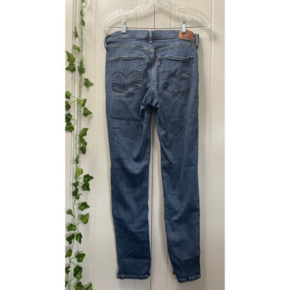 Women Levis 311 Shaping Blue Denim Skinny Jeans Size 28
