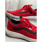 Vans UltraRange Red Mens Lace Up Comfort Sneakers 10