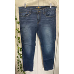 Lucky Brand Lola Woman Dark Denim Straight Ankle Jeans SZ 10