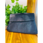 Graham and Spencer Genuine Leather Boho Chic Envelope Clutch Purse with Magnet Closure