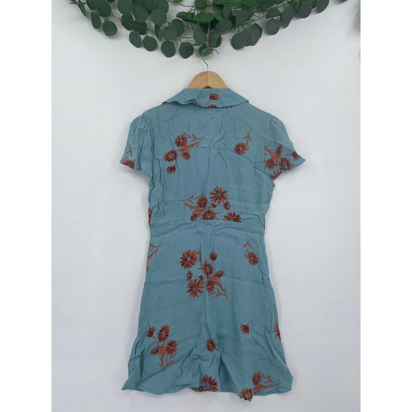 Urban Outfitters Mallory Floral Button-Through Mini Dress  XS-TP