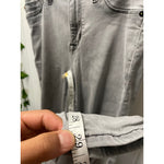Hudson Natalie Light Grey Womans Skinny Jeans size 28