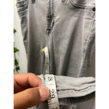 Hudson Natalie Light Grey Womans Skinny Jeans size 28