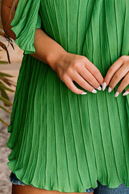 Woman's Style Collection Plus Size Tied Cowl Neck Sleeveless Blouse