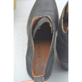 Lucky Brand Womans Leather Black Ankle Short Boots Size 6.5W