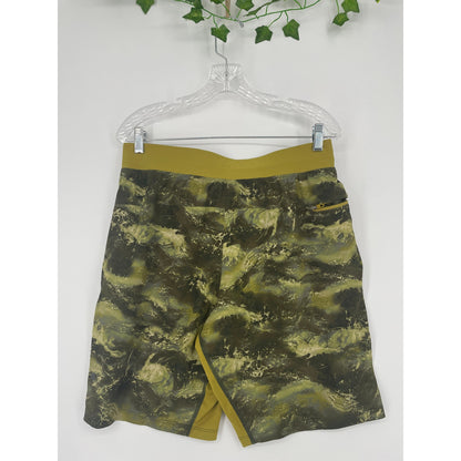 Lululemon Mens T.H.E Linerless Green Large Shorts