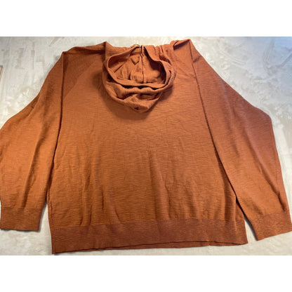 Alesbury Rust Brown Mens Hoodie Sweater XXL