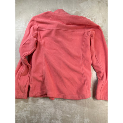 Columbia Woman’s Coral Full-zip Light Weight Warm Fleece Sweater M