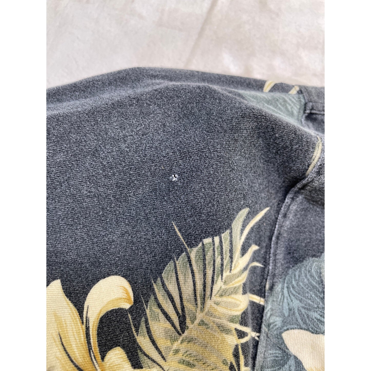 Vintage Men’s Tommy Bahama 100% Cotton Men’s Floral Polo Large