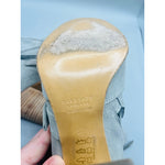 Woman’s Grey 37.5 Belstaff  Leather Boots zipper closure
