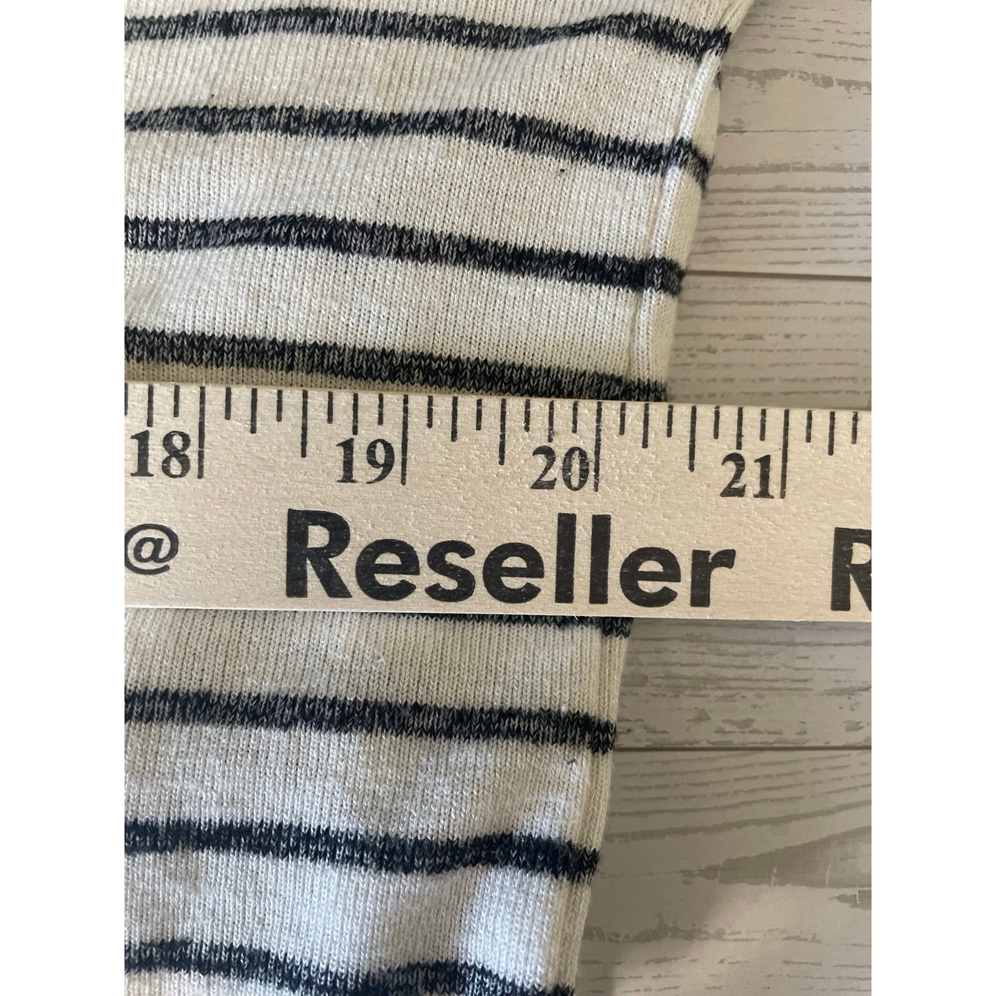 The Gap Womans Stripped Knit Long Sleeve Shirt SZ L