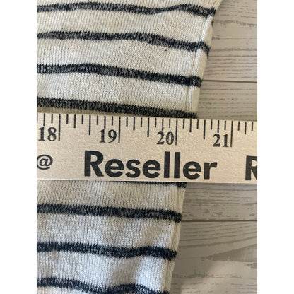 The Gap Womans Stripped Knit Long Sleeve Shirt SZ L