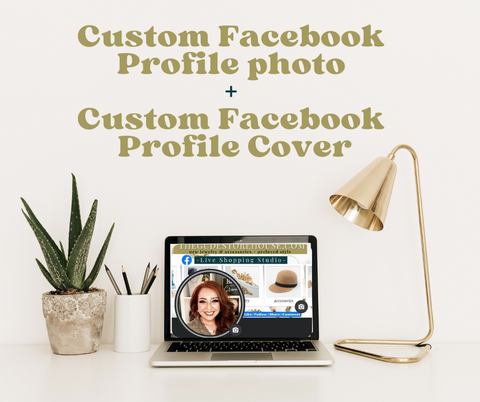 Custom FaceBook Profile Photo+Custom FaceBook Business Page Cover