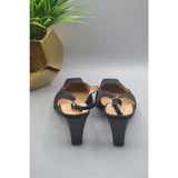 Vintage Black L.K Bennett Heels With Strap Size 11.5