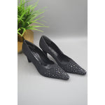 Black Vintage J.Renee Couture Collection Heels + Rhinestones