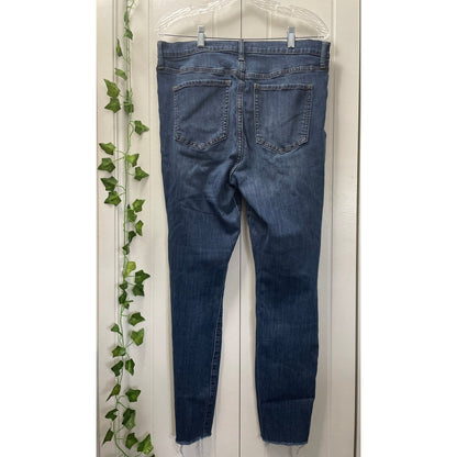 Womans Gap High Rise Legging Jeans Size 14/32