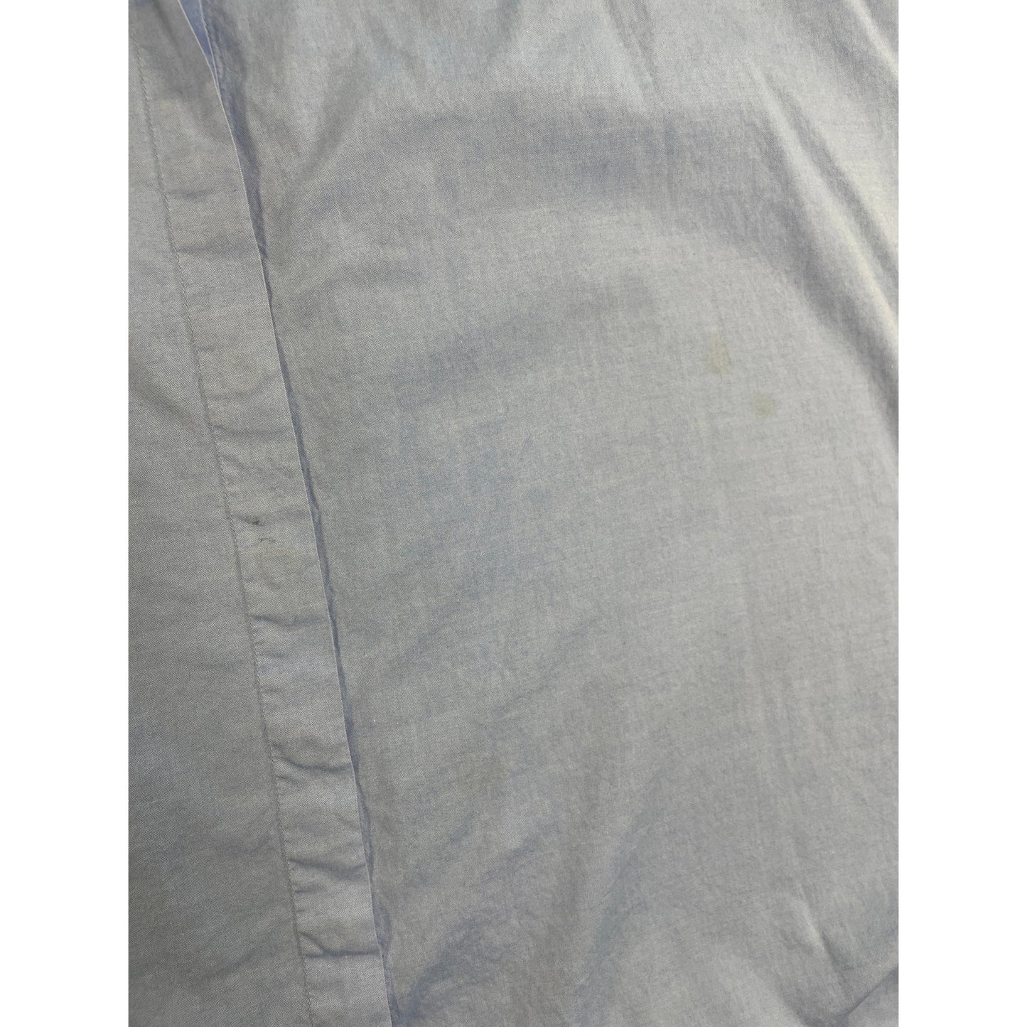 Rebecca Mincoff Cotton Sky Blue Button Up Shirt Dress XS