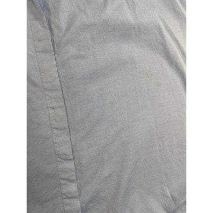 Rebecca Mincoff Cotton Sky Blue Button Up Shirt Dress XS