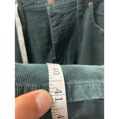 Mens GoodFellow Army Green Corduroy Straight Pant Size 38x32