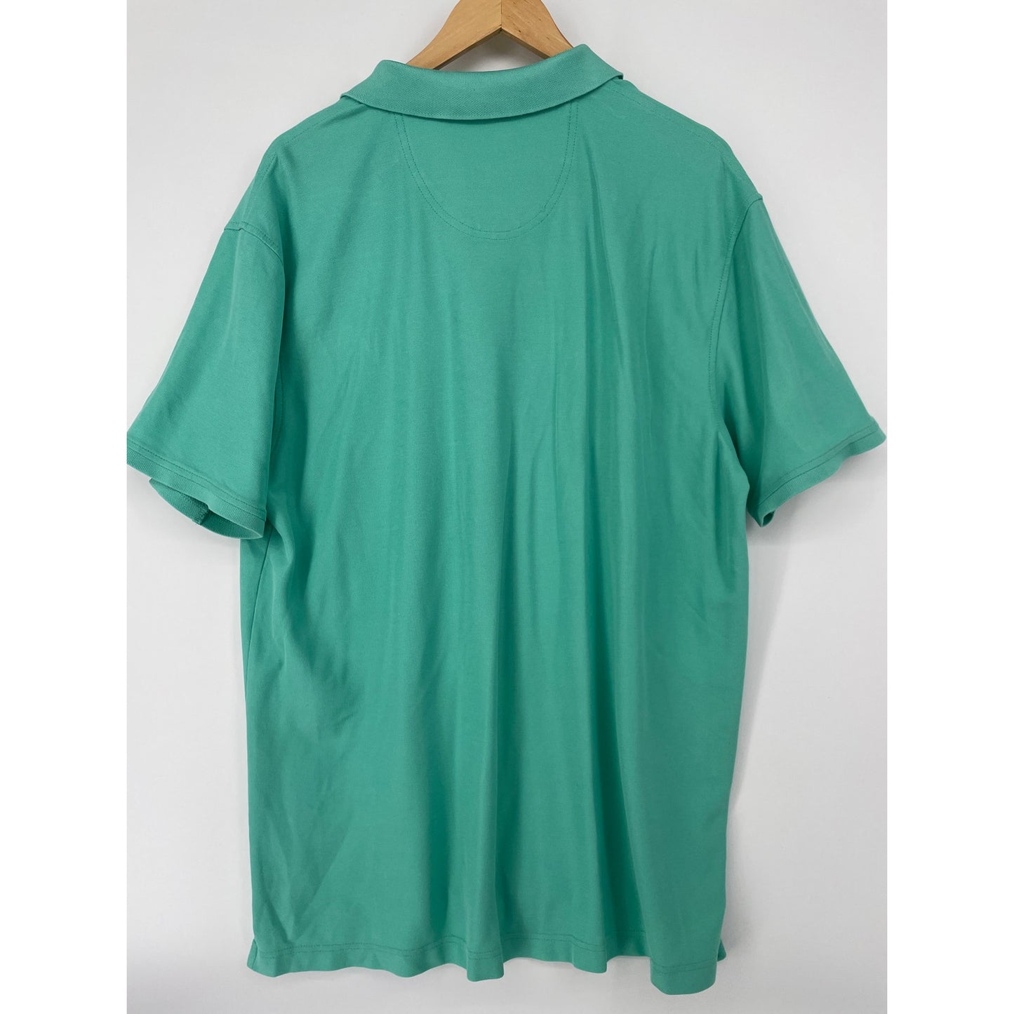 Izod Advantage Performance Natural Stretch Teal Mens Polo XXL