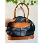 Vintage Carpezio 

Genuine Leather Black & Brown Woman’s Purse