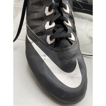 Nike Rival S Black Track Cleats Athletic Lace Up Shoes *No Spikes Men’s 11.5