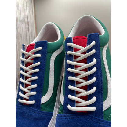 Vans Old Skool Yatch Club Men’s Sneakers Multi Color Blue Green Red Yellow 10