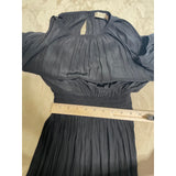 Ramy Brook Women's Cold Shoulder Smocked Mini Dress Gray XS