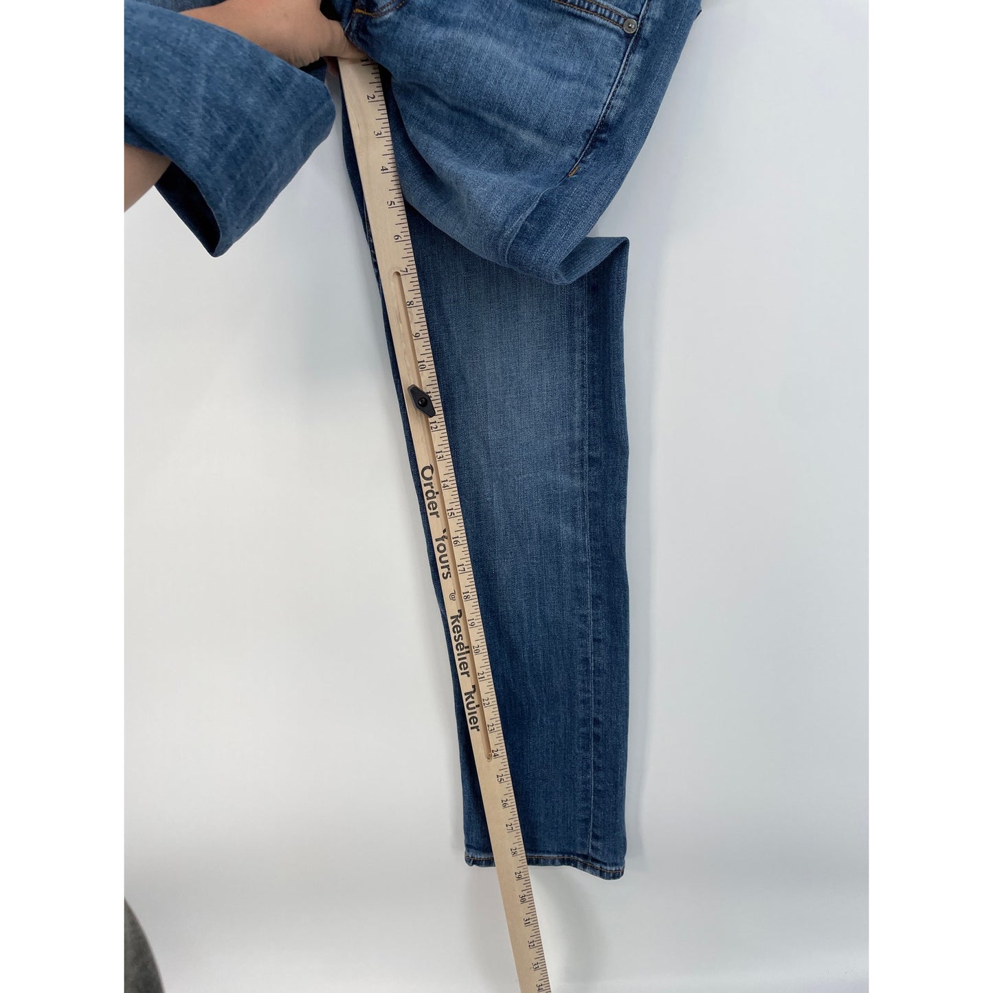 Rag & Bone Dark Medium Wash Womans Fit Slim Denim Jeans Size 30x30