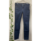 Women Levis 311 Shaping Dark Blue Denim Skinny Jeans Size 28
