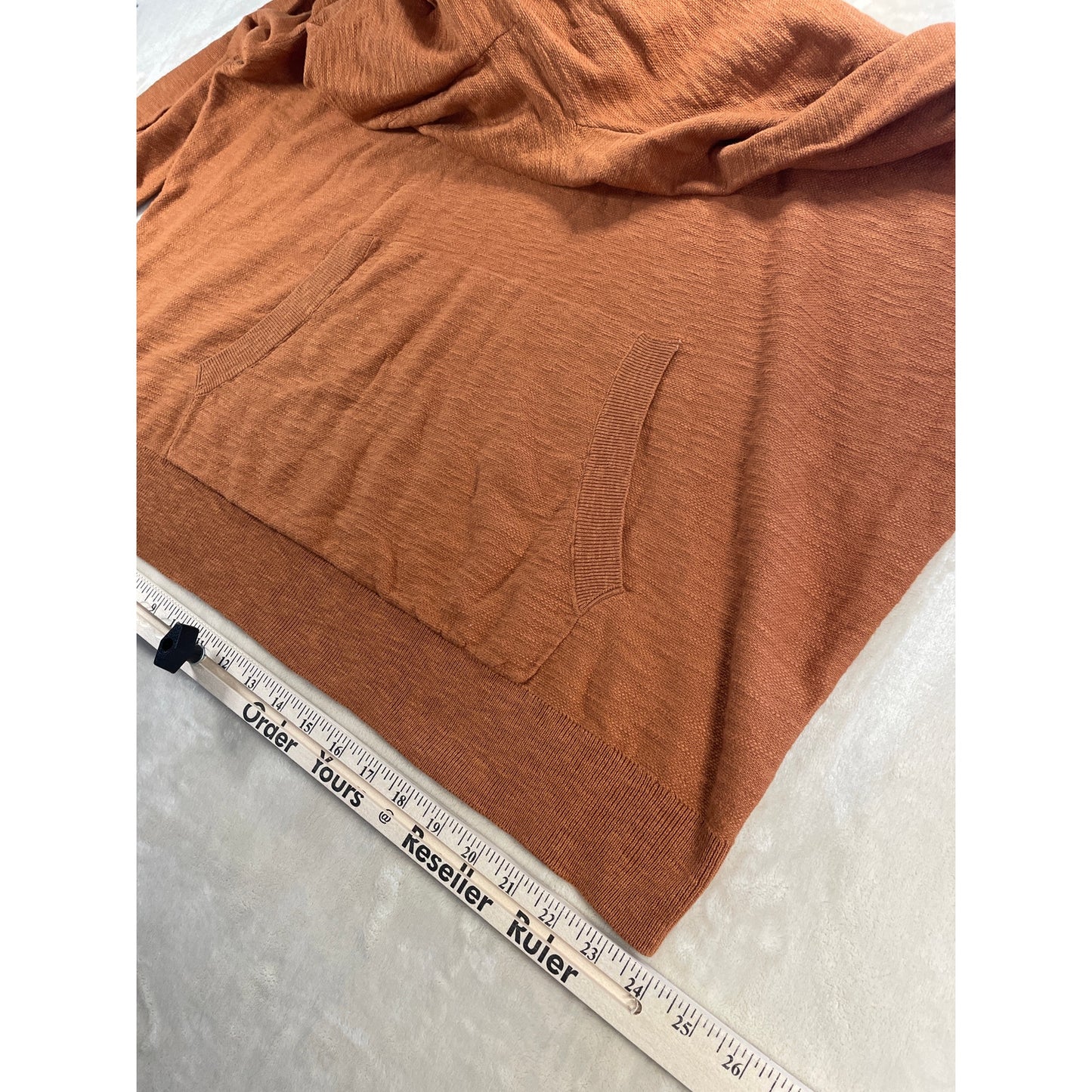 Alesbury Rust Brown Mens Hoodie Sweater XXL