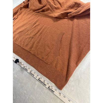 Alesbury Rust Brown Mens Hoodie Sweater XXL