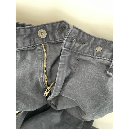 ran & bone Mens Fit Straight Twill Cotton Chino Navy Blue Pant Size 31