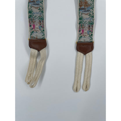VTG Limited Collectors Edition Mens Hula Girls Trafalgar Silk Brace Suspenders