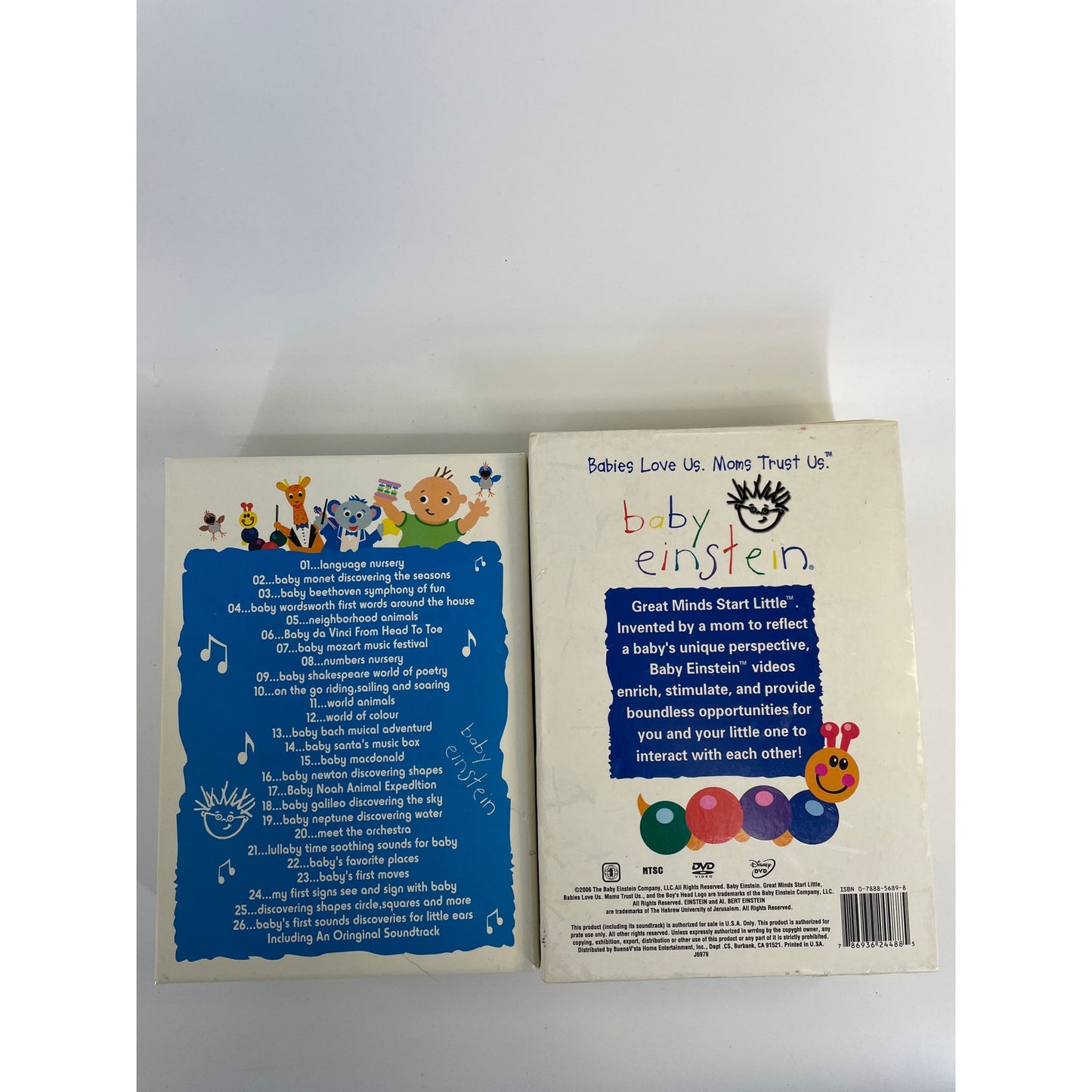 Disney's Baby Einstein DVD Collection Moms #1 Choice 26 Disc