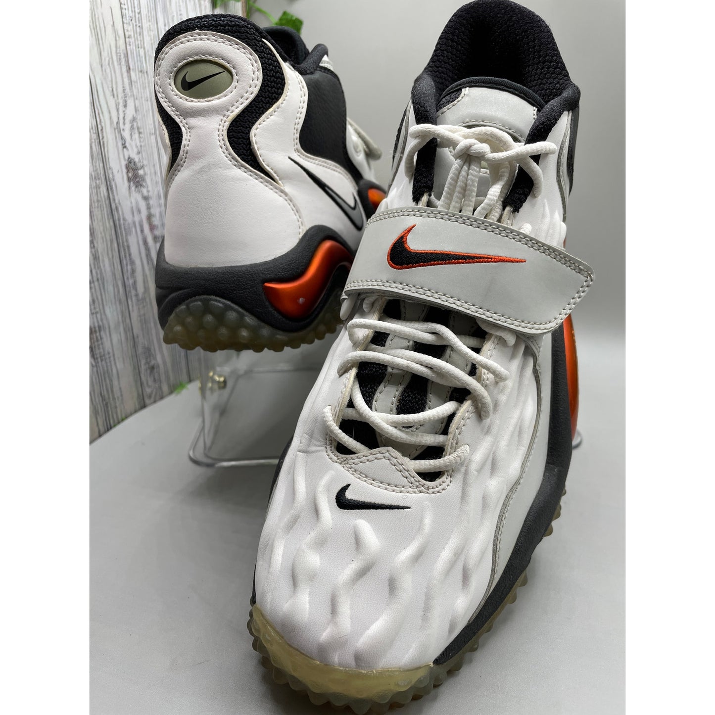 Nike Air Zoom Turf Jet 97 Velcro Strap Men’s Athletic Basketball Shoes 9.5